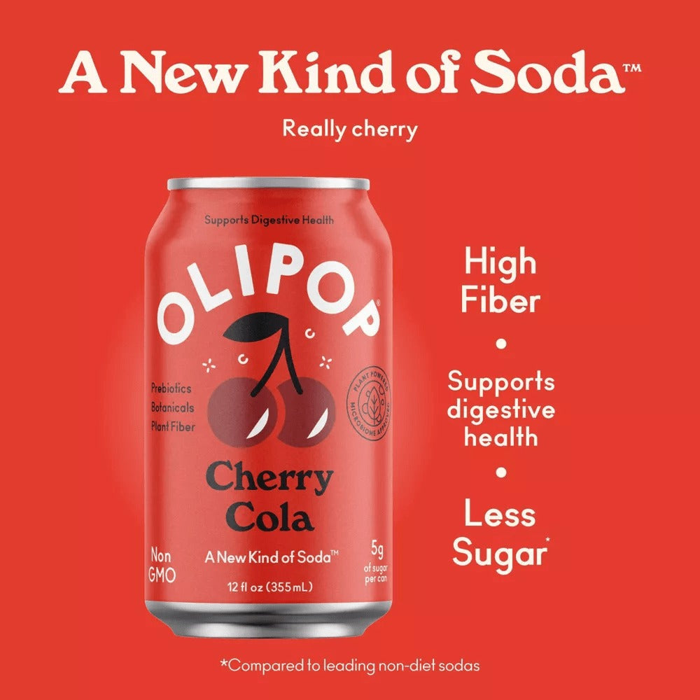 Prebiotic Soda - Cherry Cola (4 Pack)