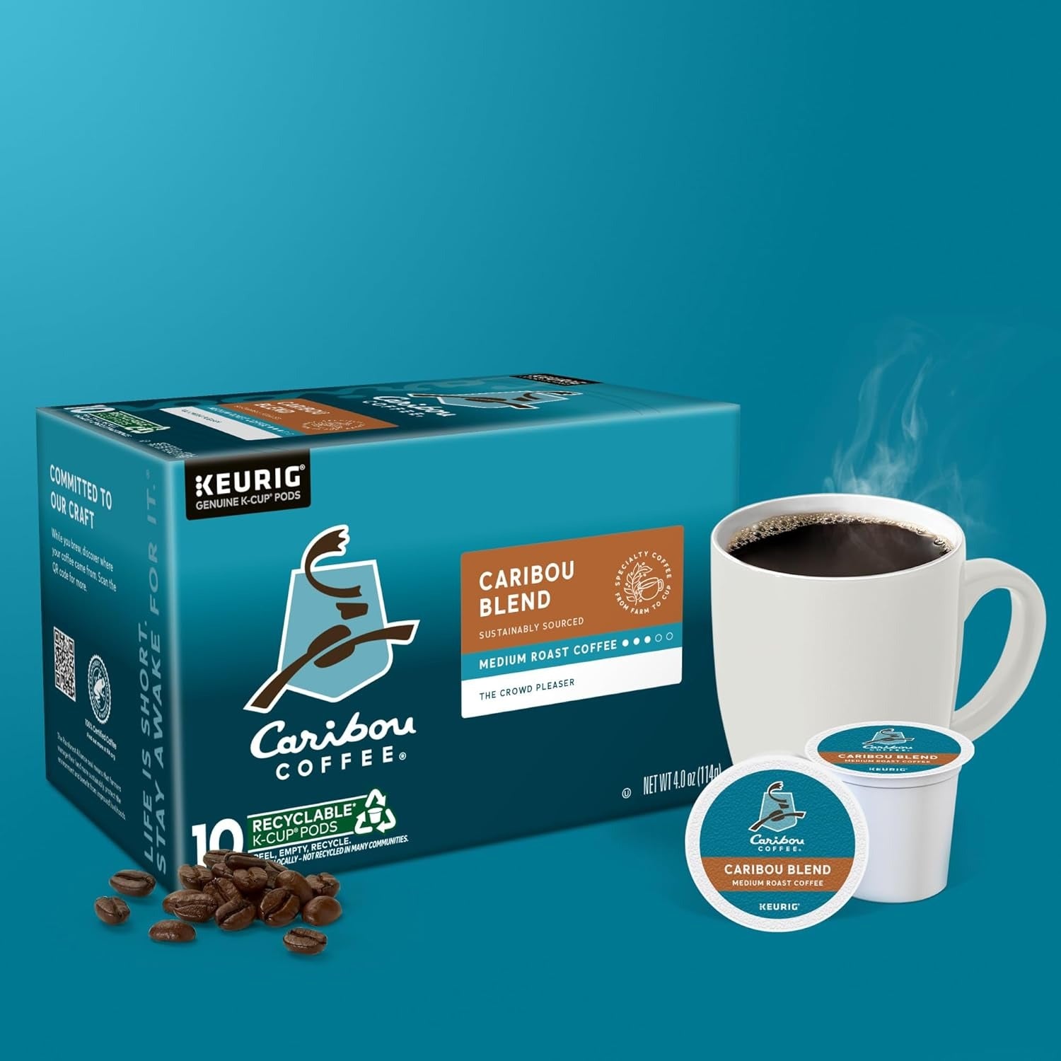 Caribou Blend K-Cups (10 CT)