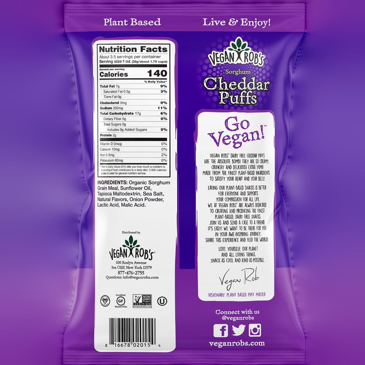 Dairy Free Cheddar Puffs