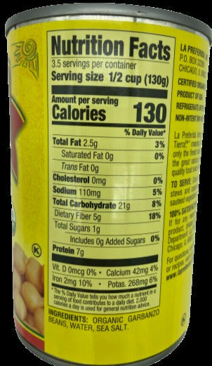 Organic Chick Peas