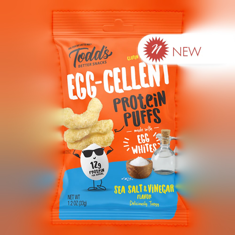 Egg-Cellent Protein Puffs - Sea Salt & Vinegar (10 Pack)