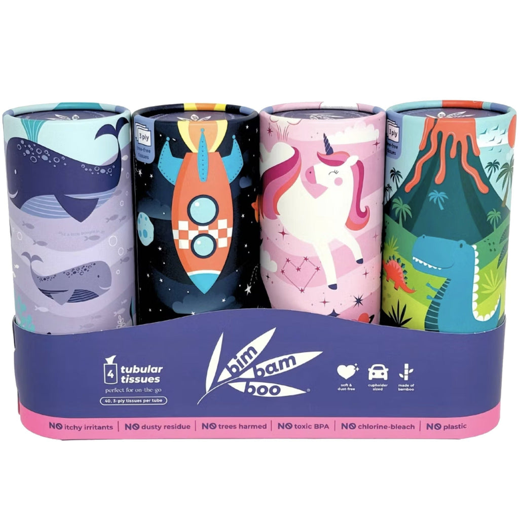 Tubular Facial Tissue 2ply (Set of 4)