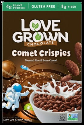 Chocolate Comet Crispies Cereal