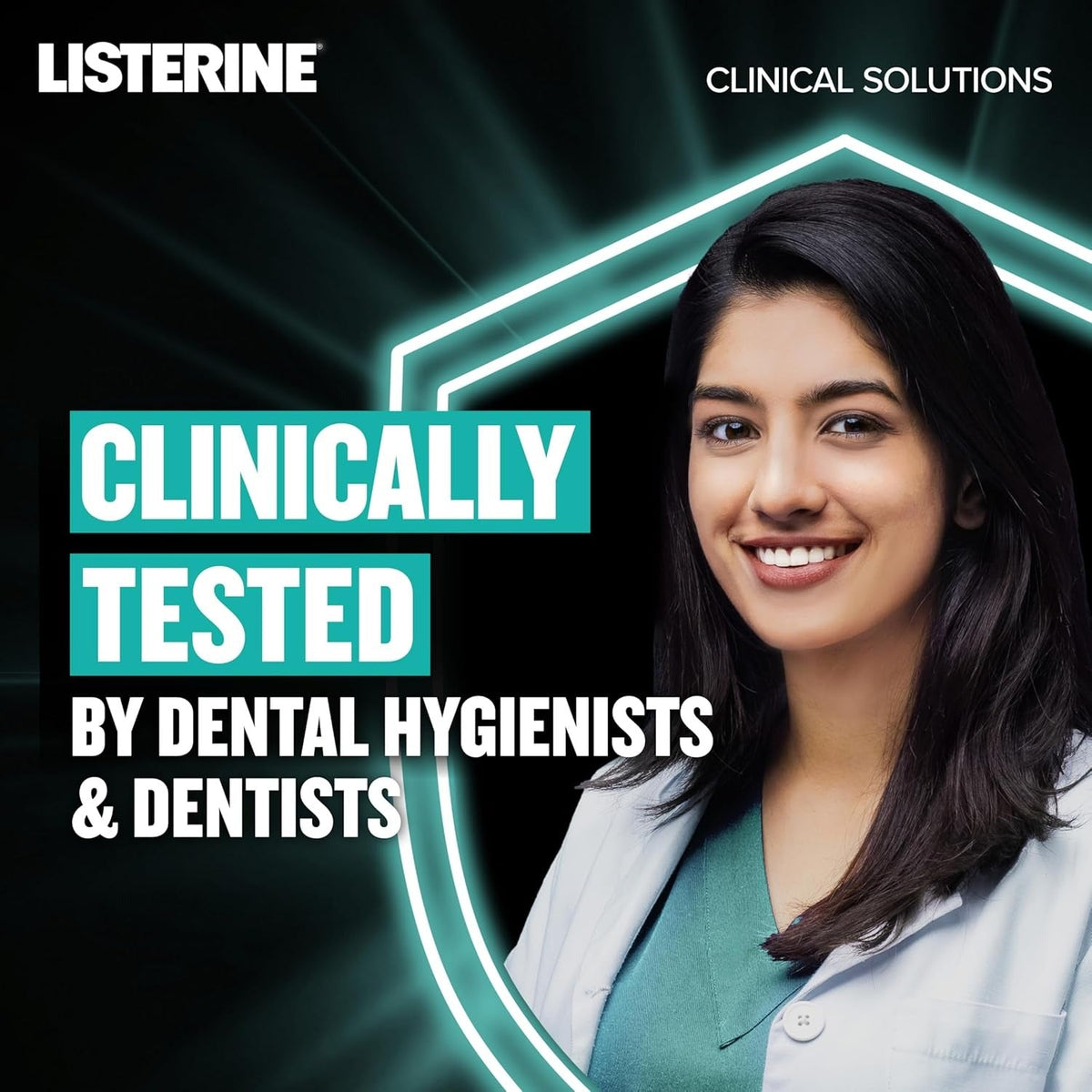 Clinical Solutions Teeth Strength Alpine Mint Mouthwash