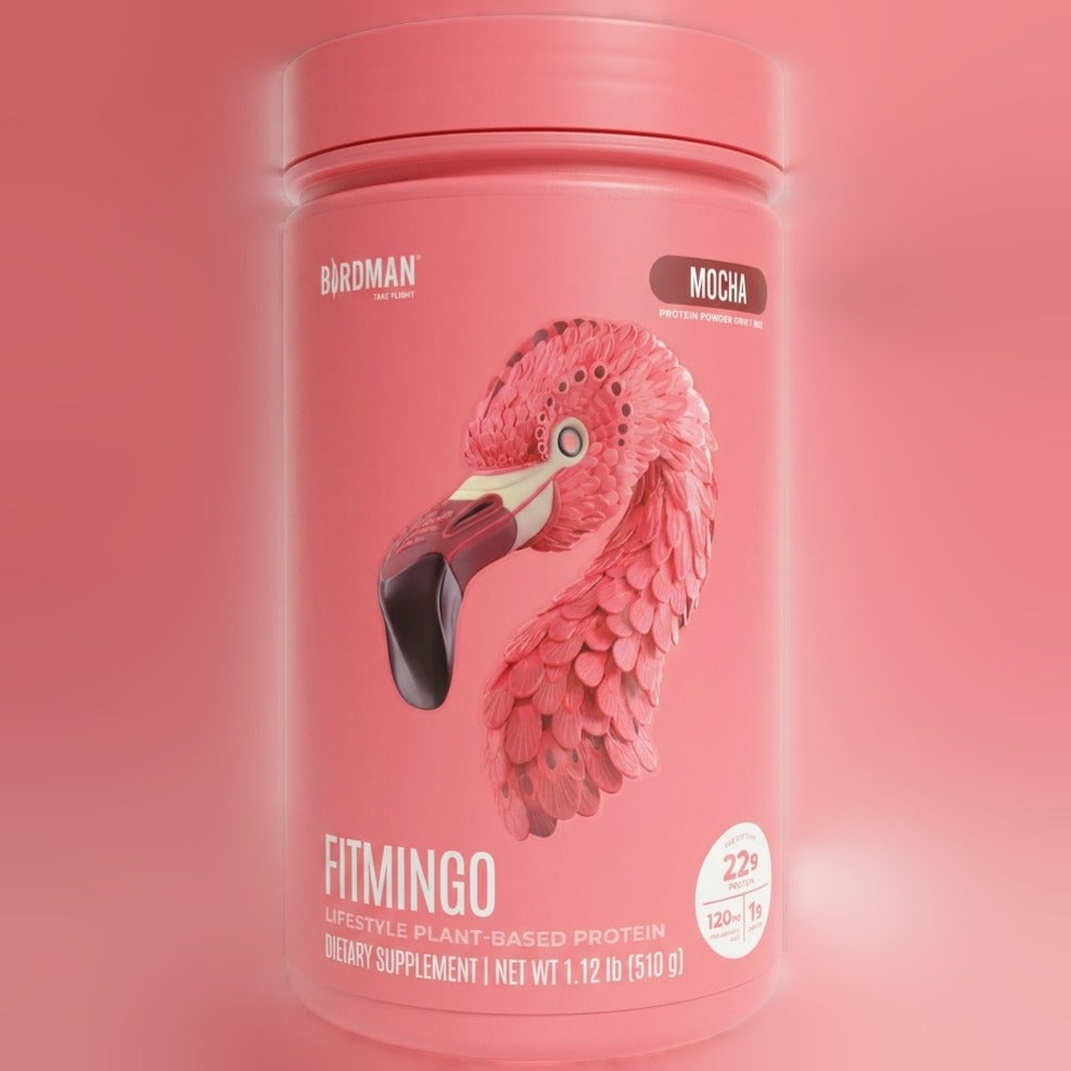 Fitmingo Mocha Plant-Based Protein Powder