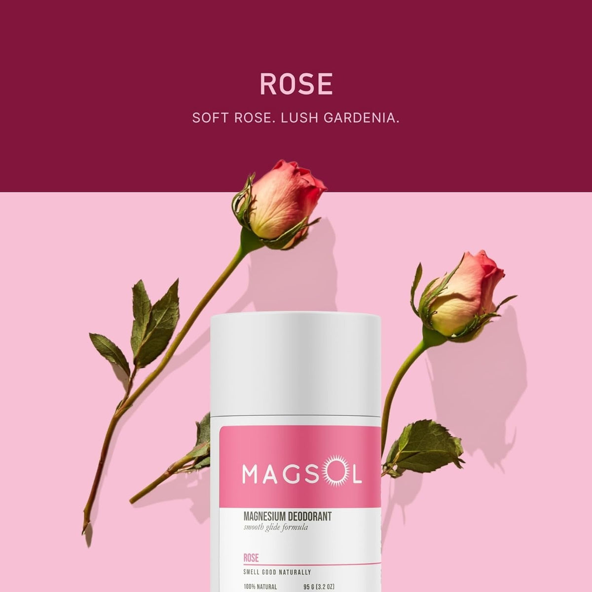 Rose Magnesium Deodorant