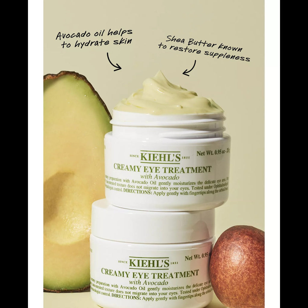 Creamy Eye Treatment With Avocado