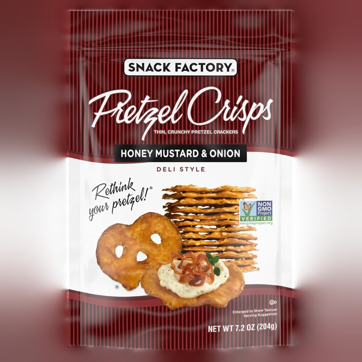 Honey Mustard & Onion Pretzel Crisps