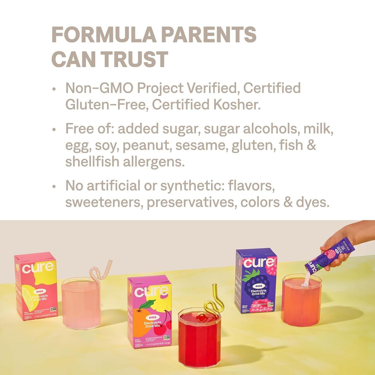 Kids Electrolyte Drink Mix - Fruit Punch (6CT)
