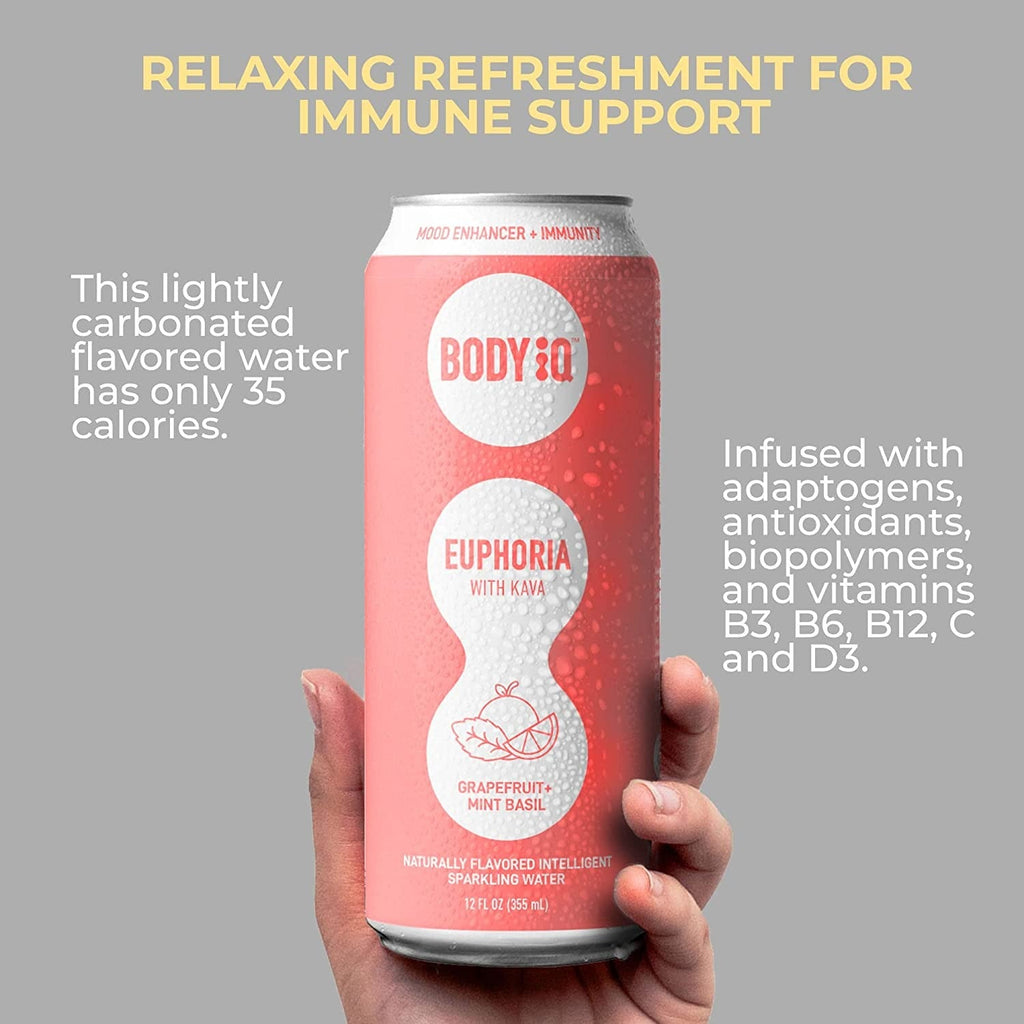 Grapefruit Mint Basil Sparkling Water