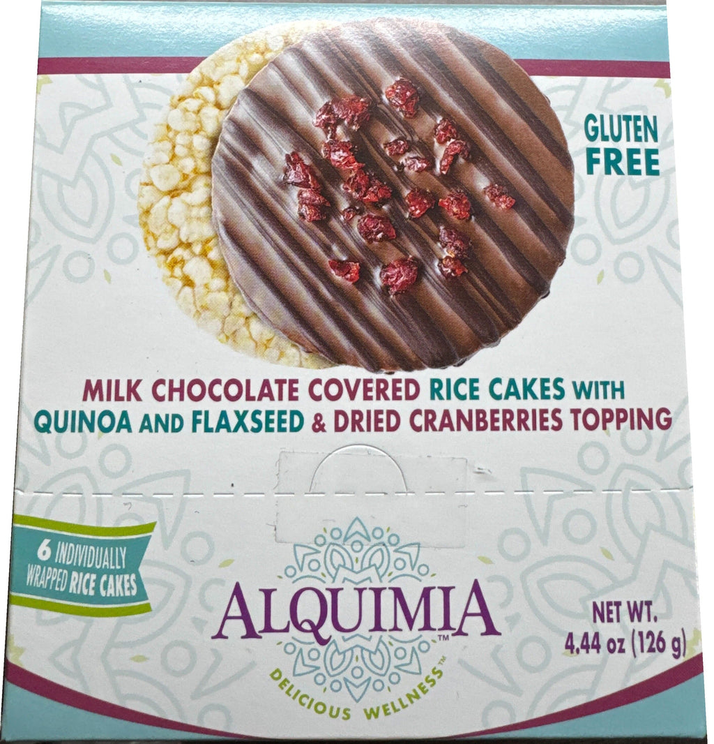 Milk Chocolate Covered with Cranberries Topping (6 CT)