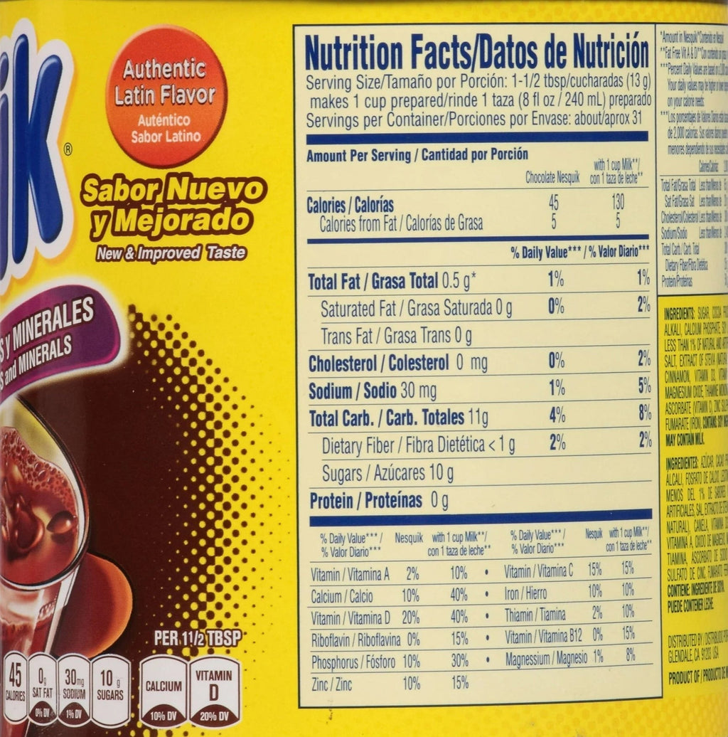 Chocolate Quick Mix