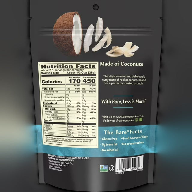 Bare Toasted Coconut Chips