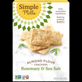 Rosemary & Sea Salt Almond Flour Crackers