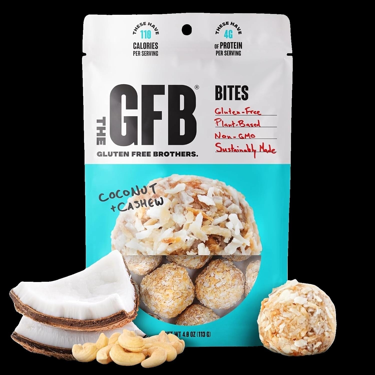 Coconut & Cashew Protein Bites