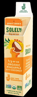 Organic Pineapple with Coconut Fruit Jerky (12 Pack)