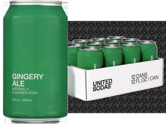 Gingery Ale Sodas (12 Pack)