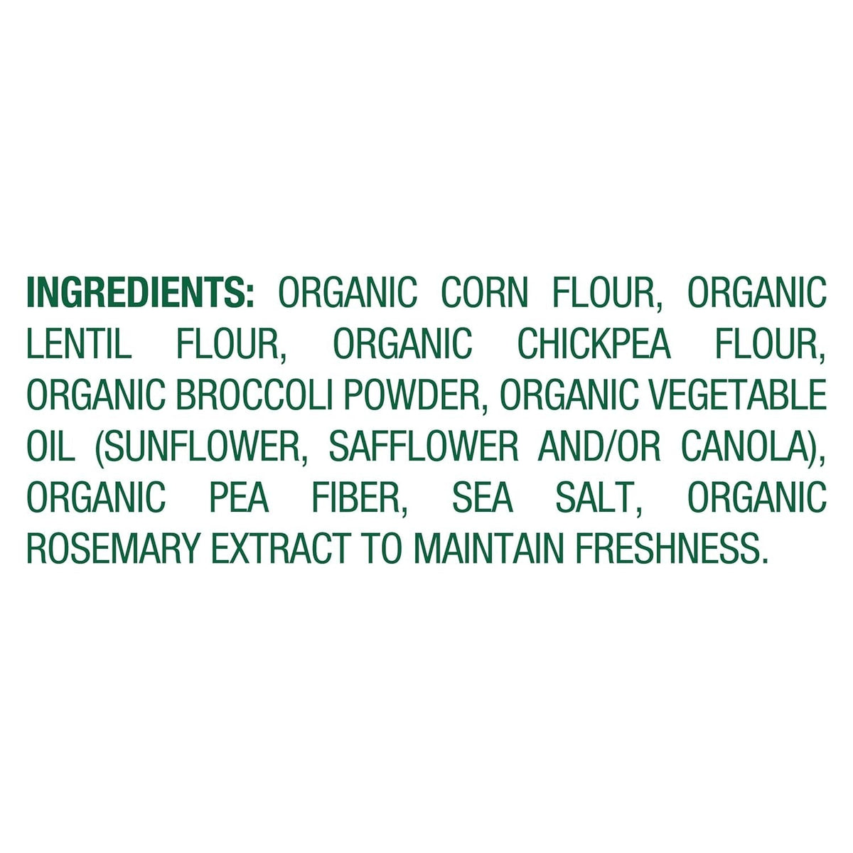 Curlz Toddler Snack Broccoli (6 Pack)
