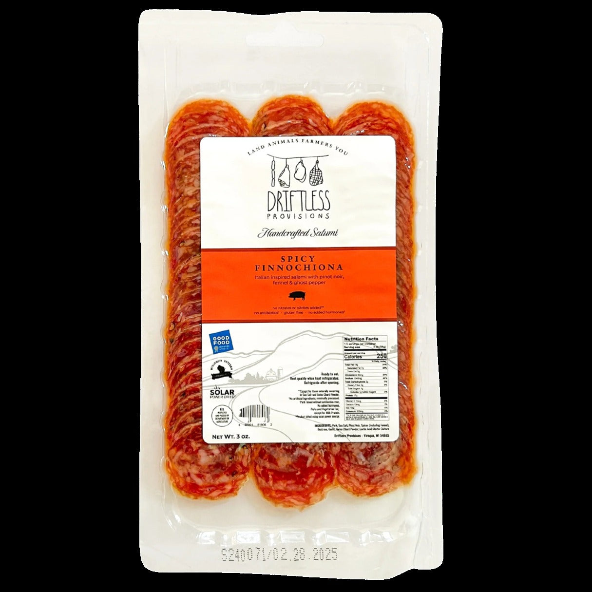 Spicy Sliced Finocchiona