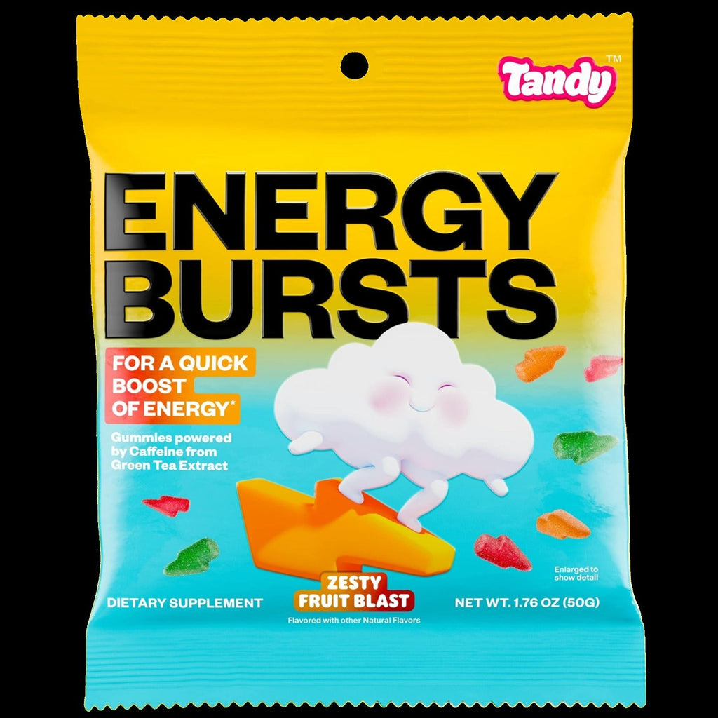 Energy Bursts Zesty Fruit Blast Gummies