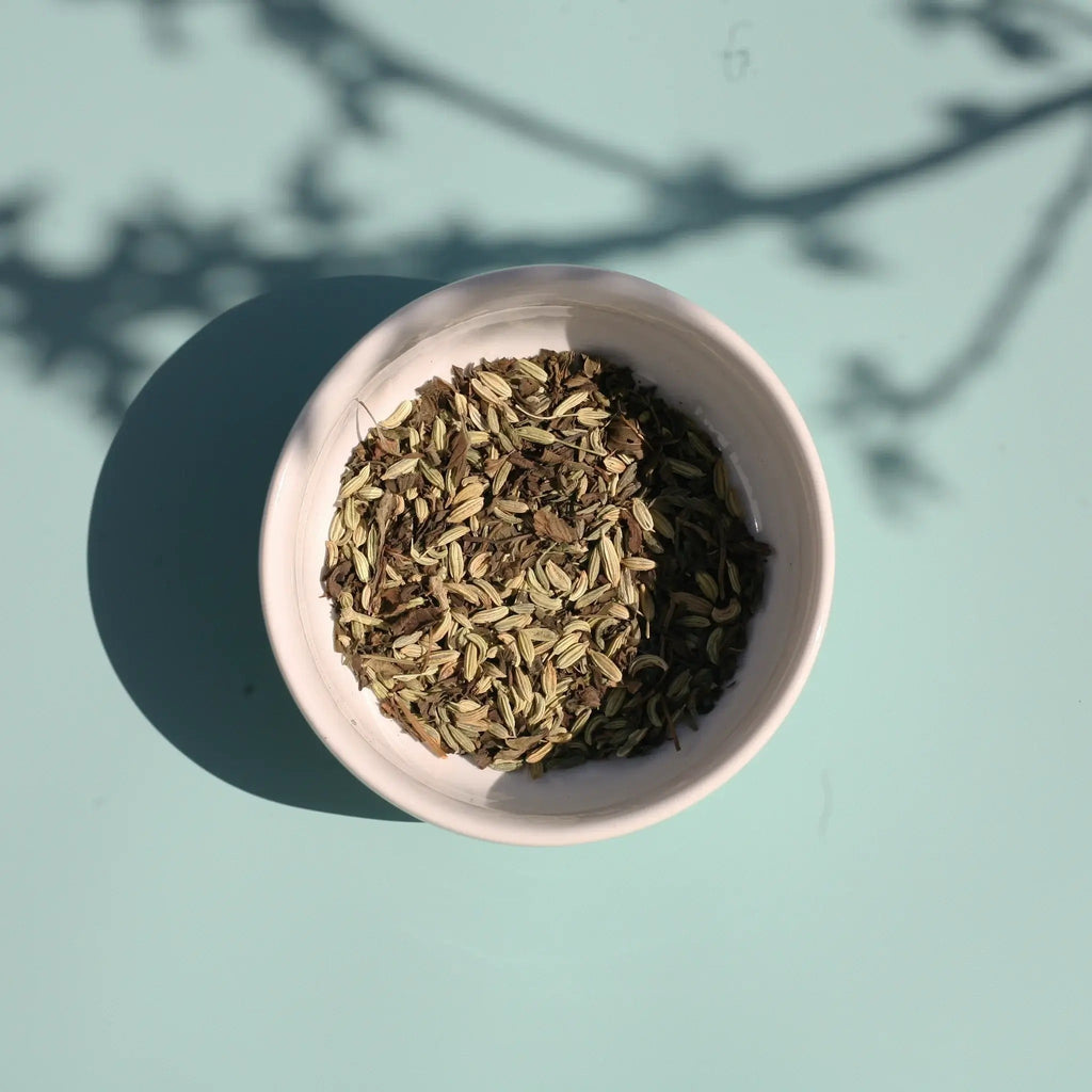 Sweet Fennel + Mint Tea