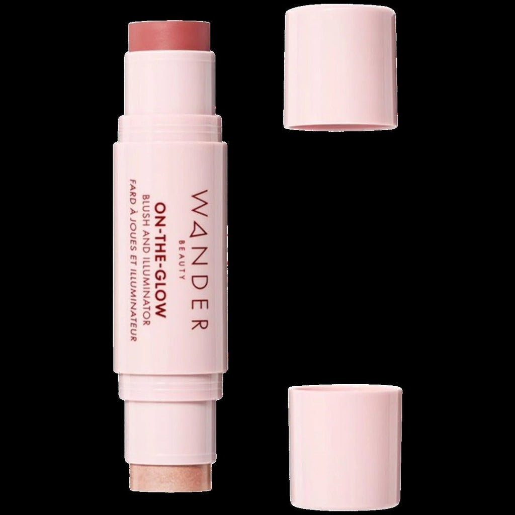 On-the-Glow Blush & Illuminator - Sienna Sunset/Nude Glow