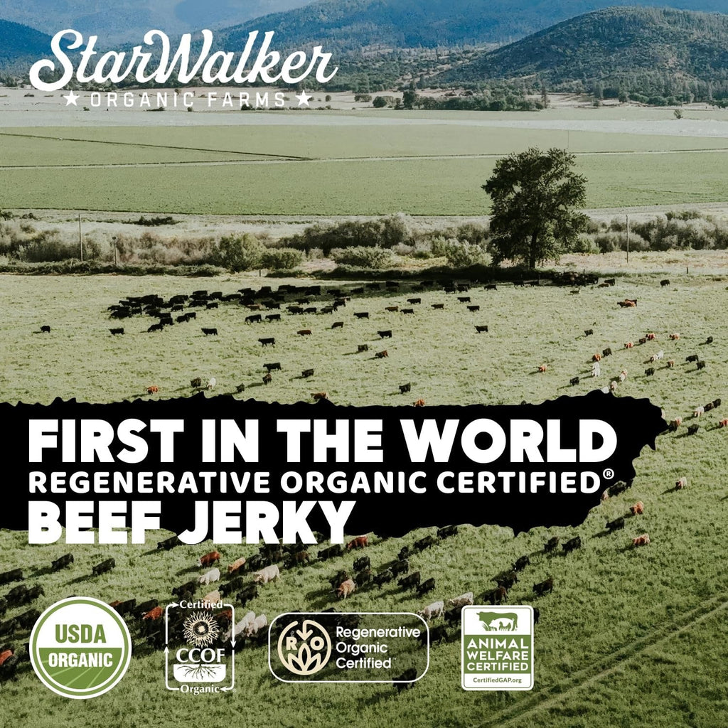 Organic Simply Salt And Pepper Beef Jerky
