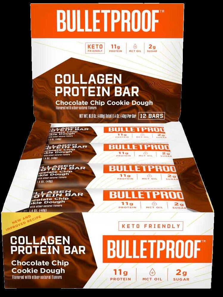 Cookie Dough Collagen Protein Bar (12 Pack)