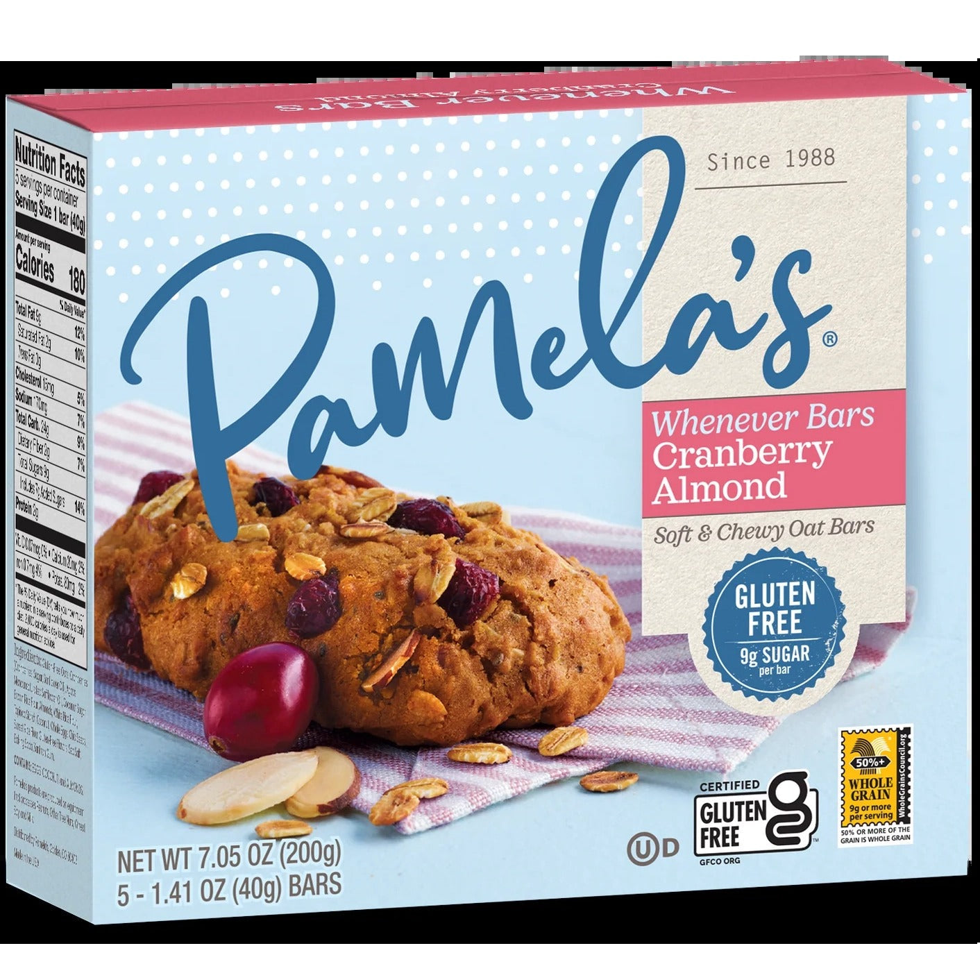 Cranberry Almond Whenever Bars (5 CT)