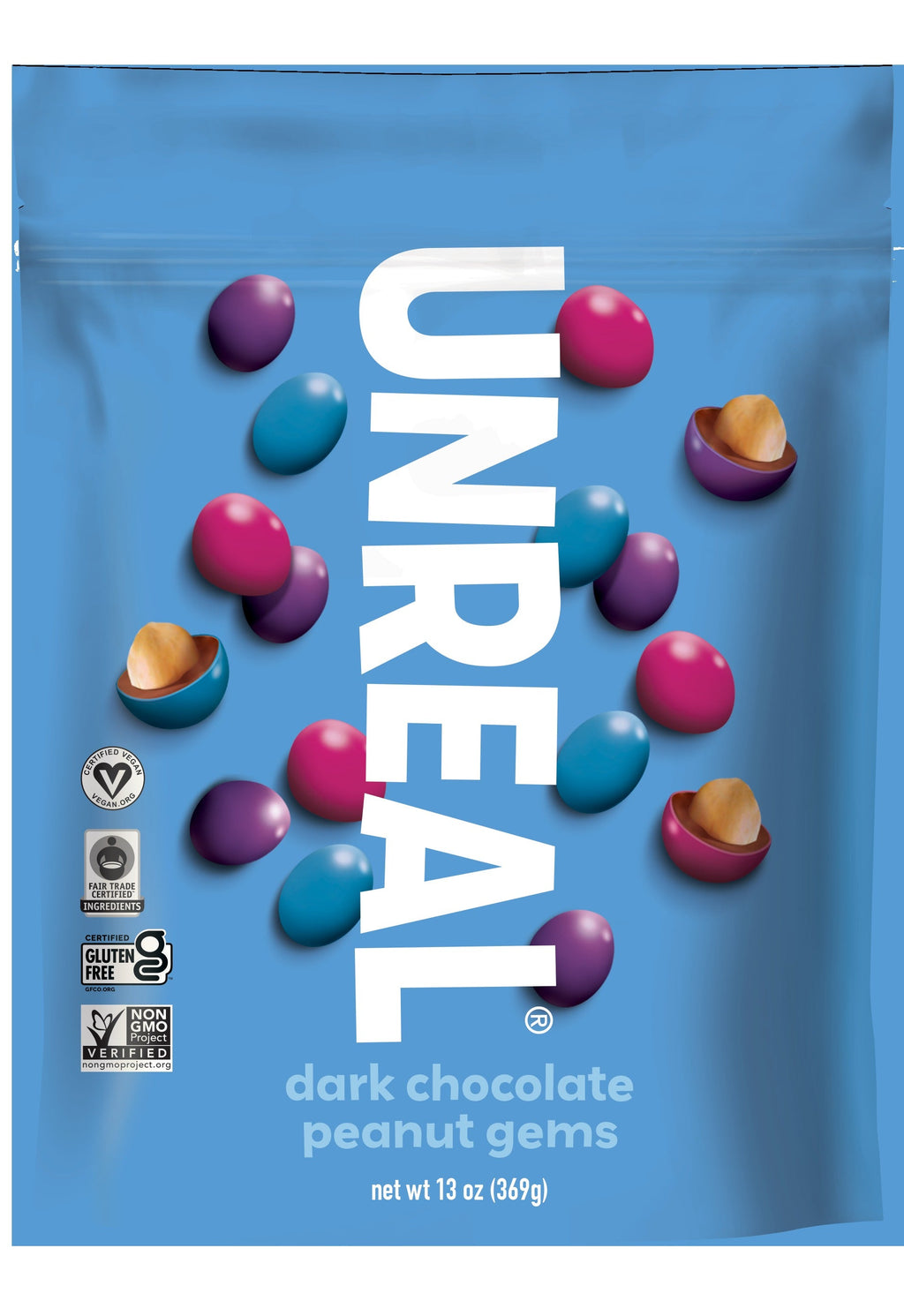 Dark Chocolate Peanut Gems