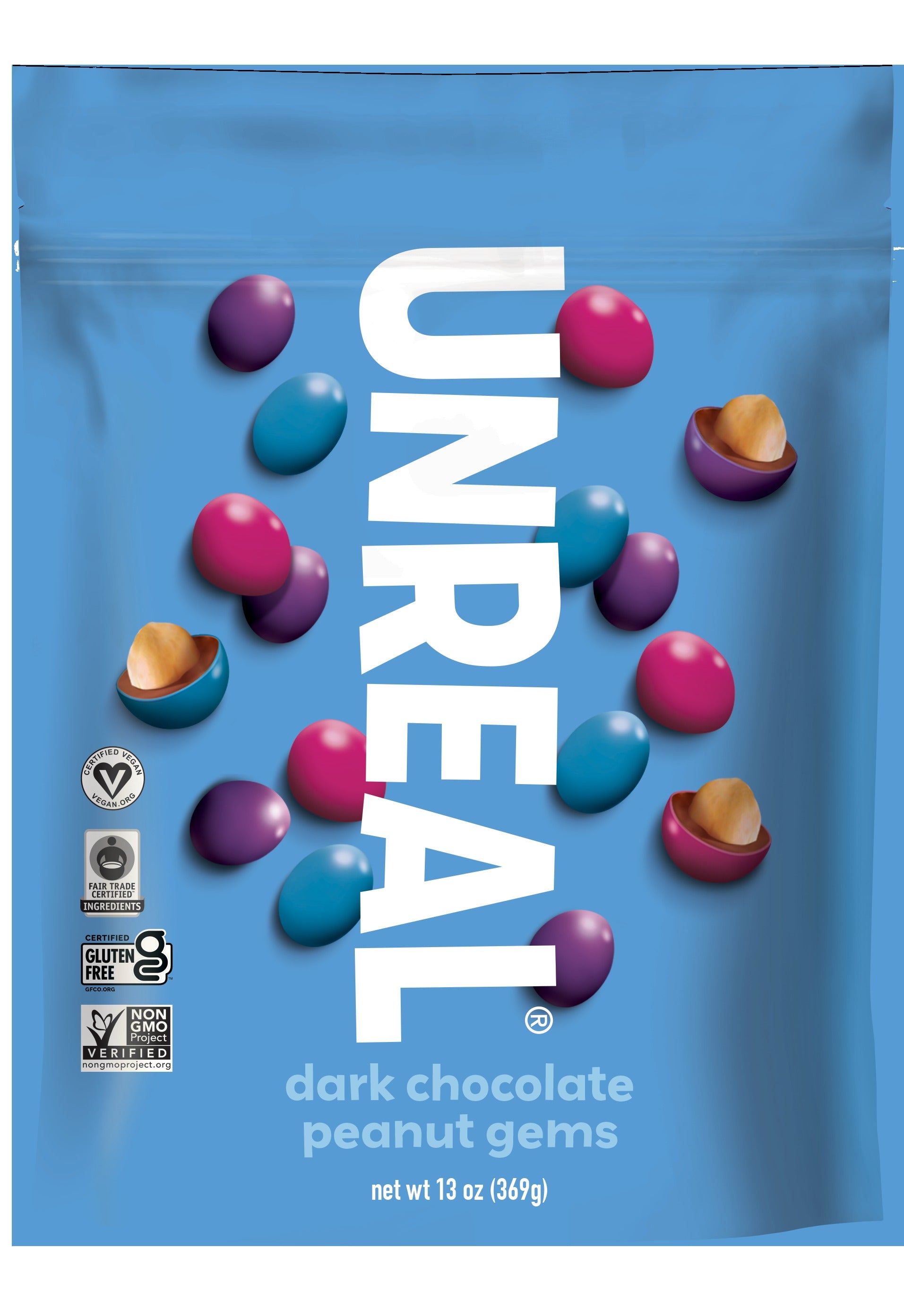 Dark Chocolate Peanut Gems