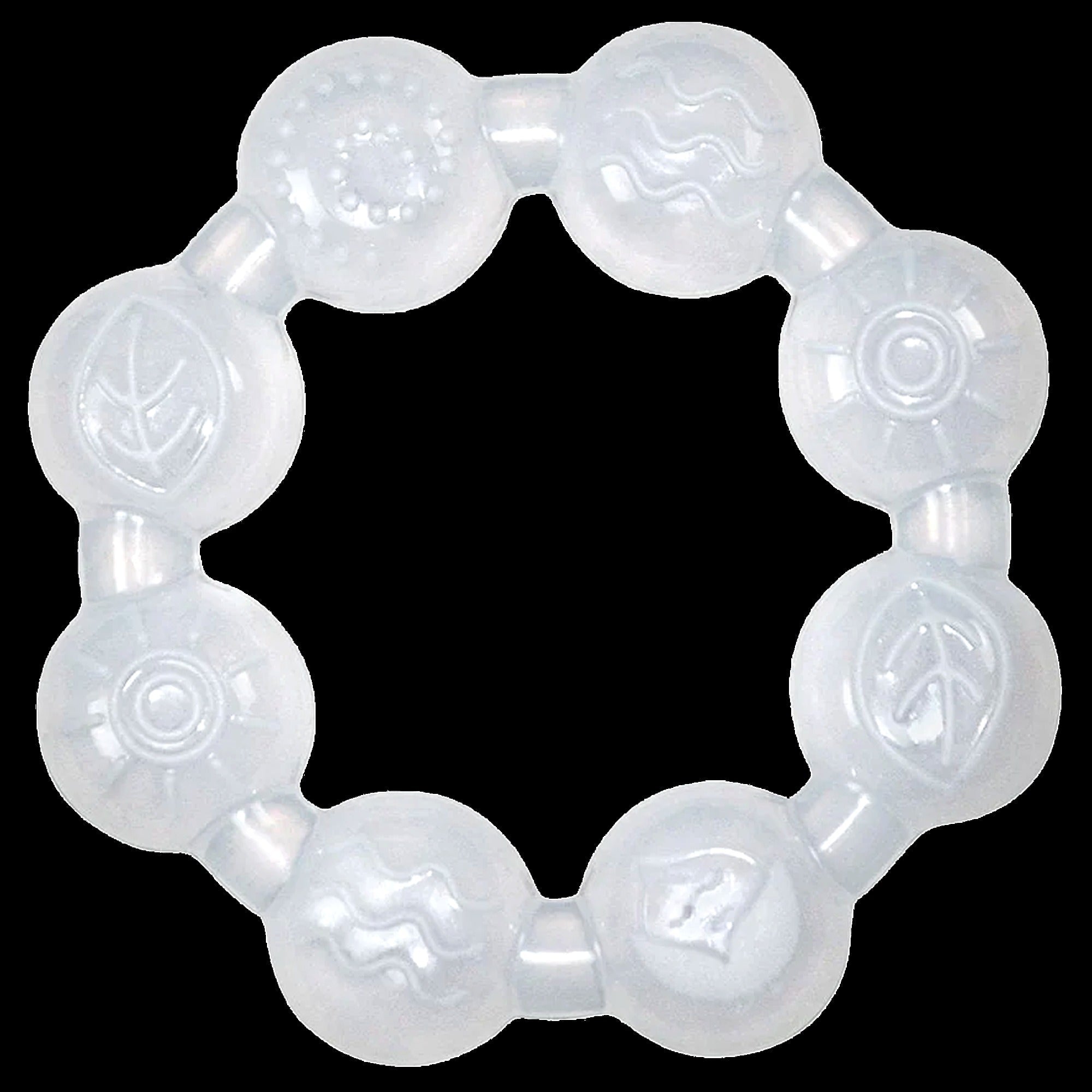Silicone Ring Teether - 0-6 Mo