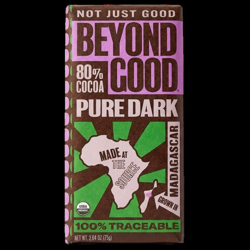 Madagascar 80% Dark Chocolate Bar