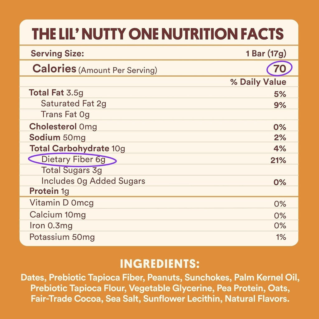 Lil' Nutty Ones Candy Bars