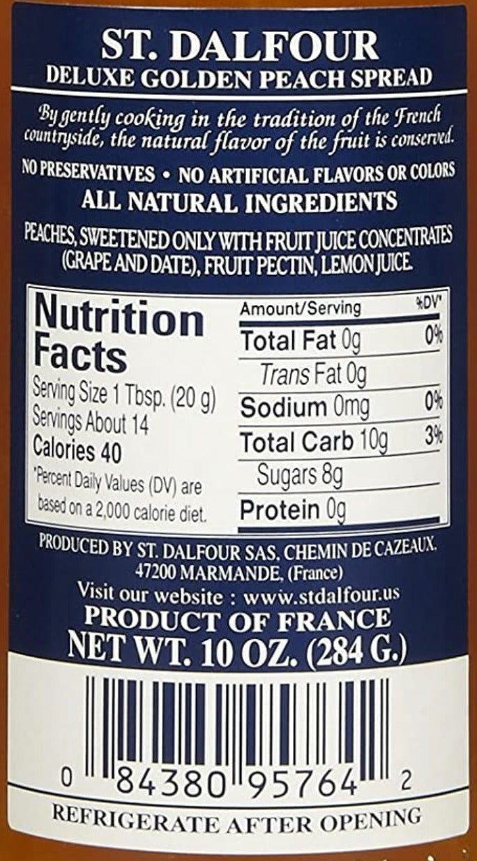 Golden Peach Fruit Spread