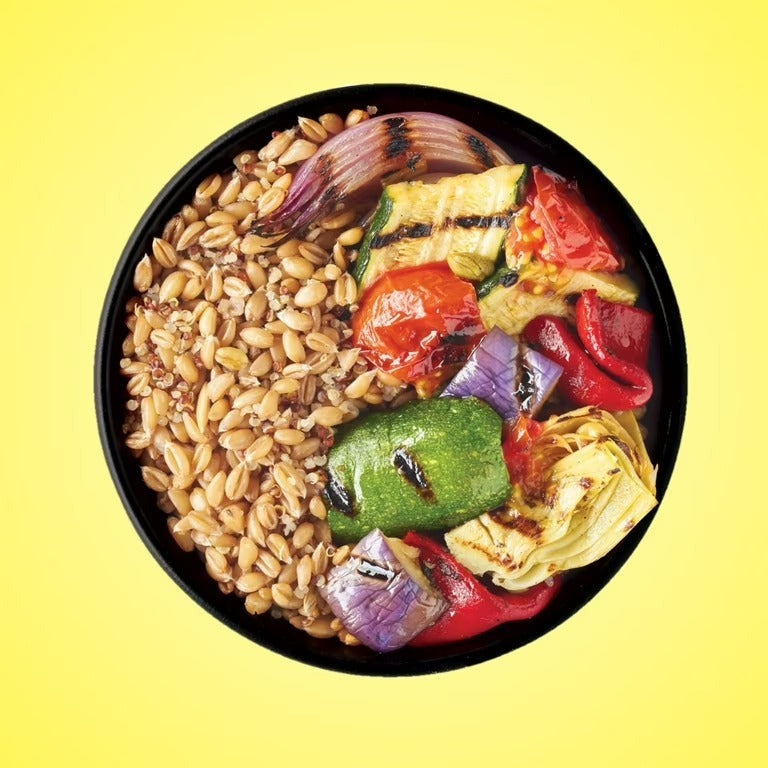 Farro Meal Grilled Vegetables & Herbs