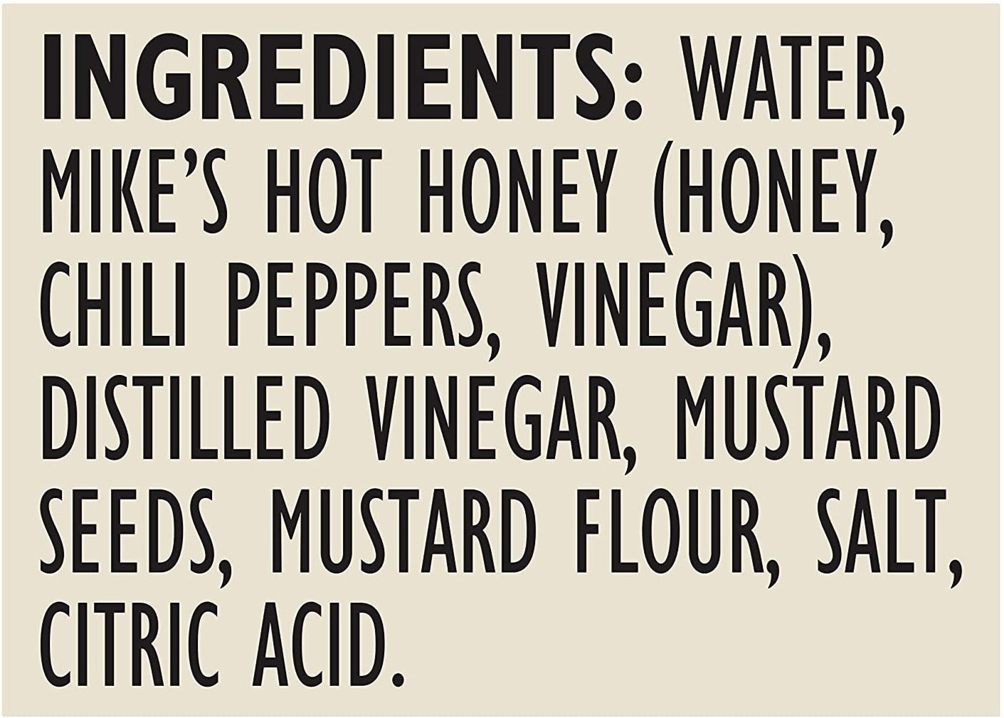 Dijon Hot Honey Mustard