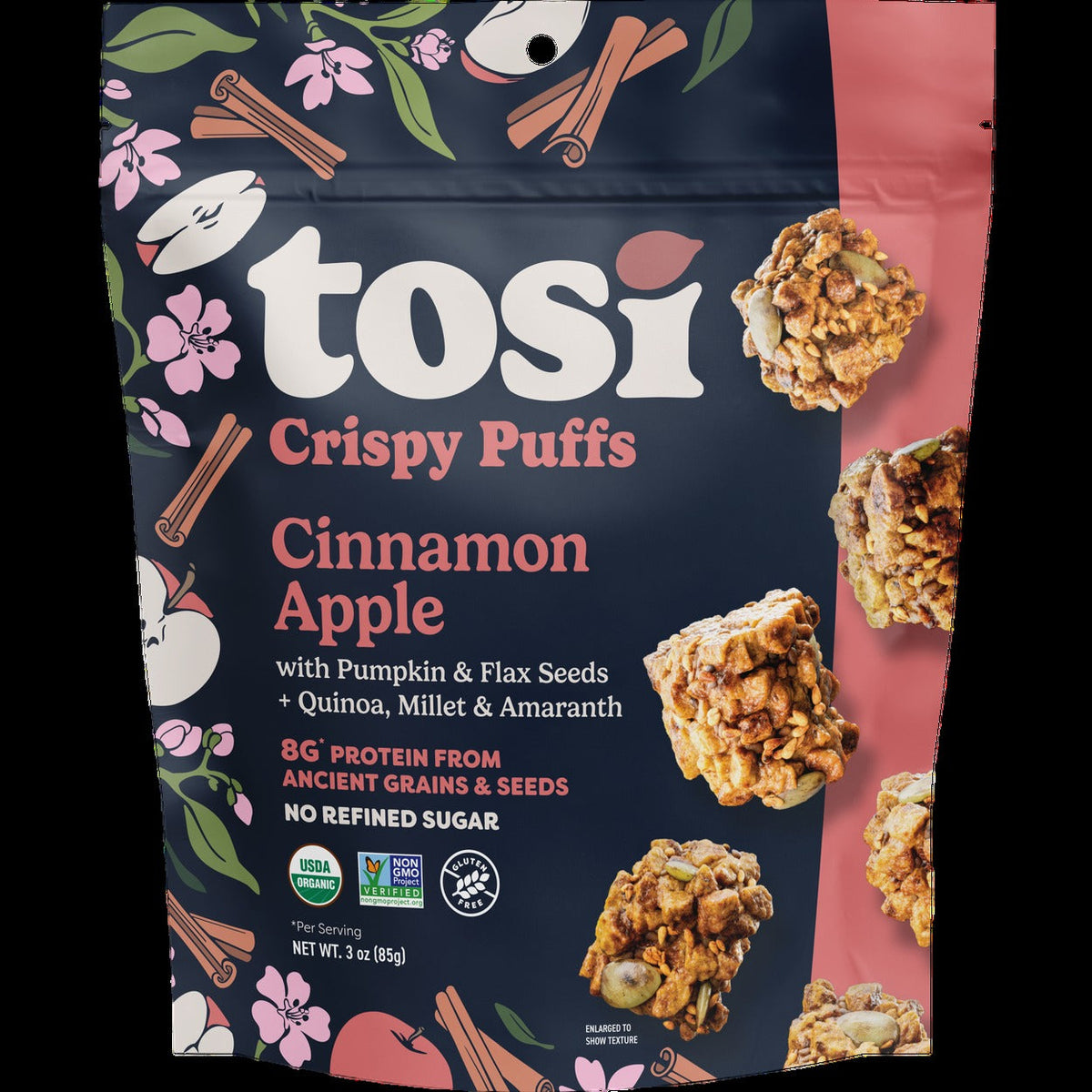 Cinnamon Apple Crispy Puffs