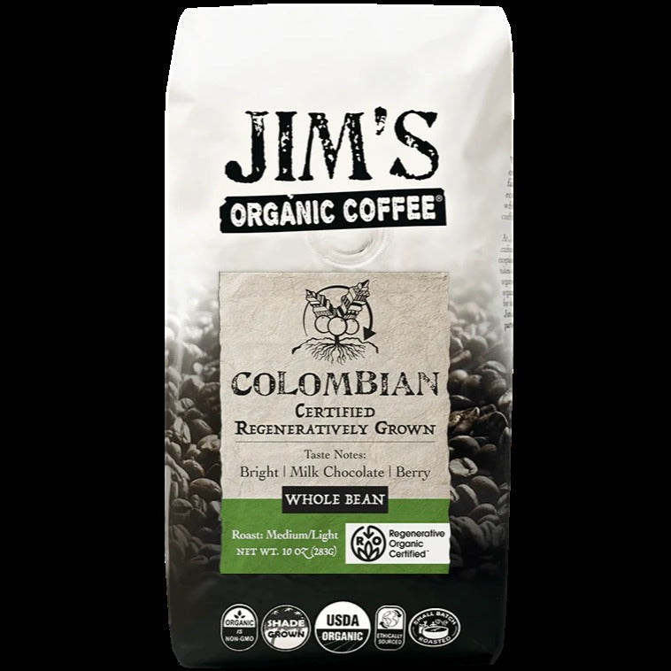 Colombian Medium Roast Whole Bean Coffee