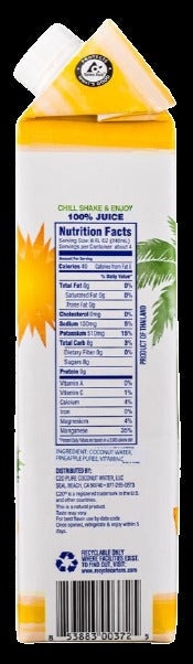 Coconut Water With Pineapple
