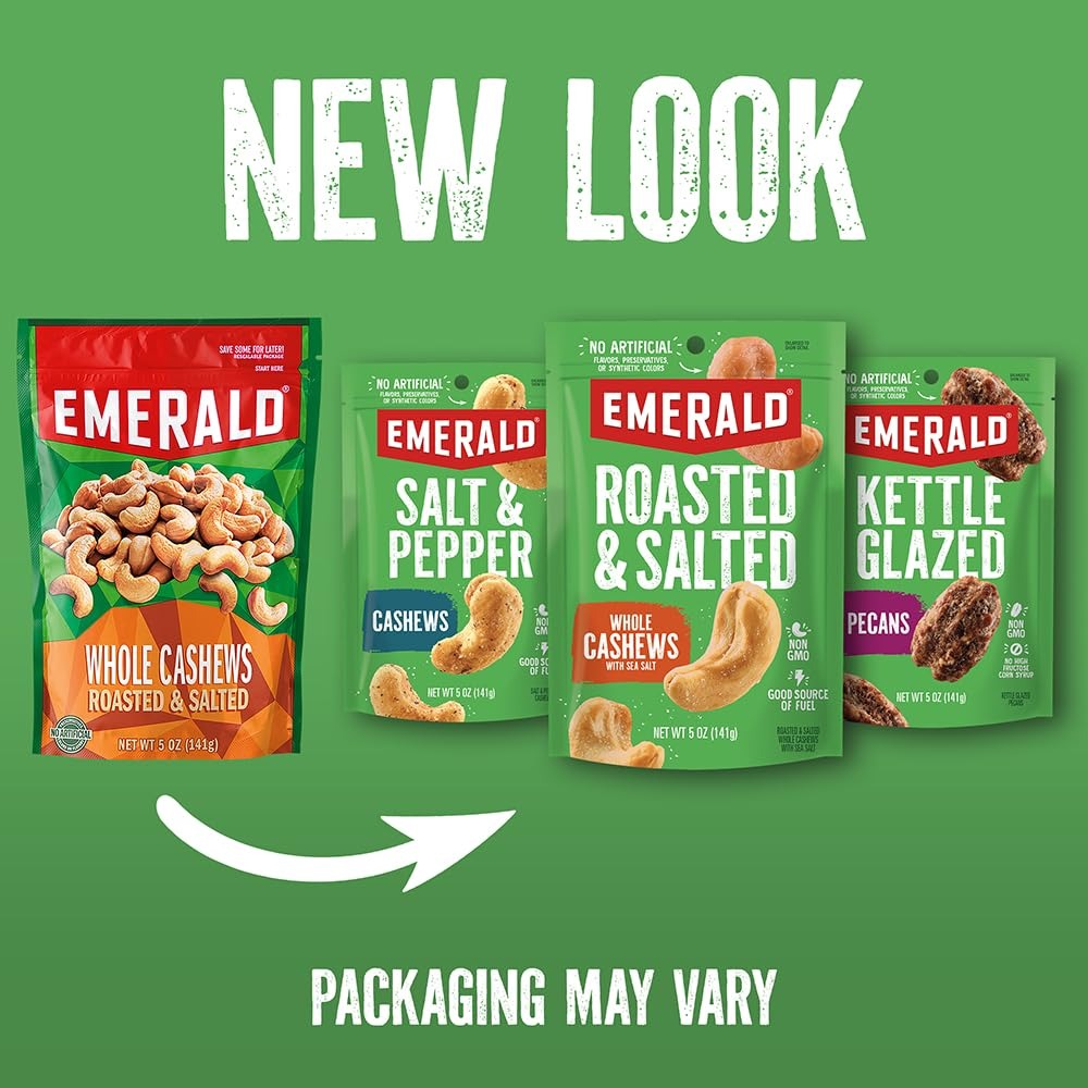 Roasted & Salted Whole Cashews