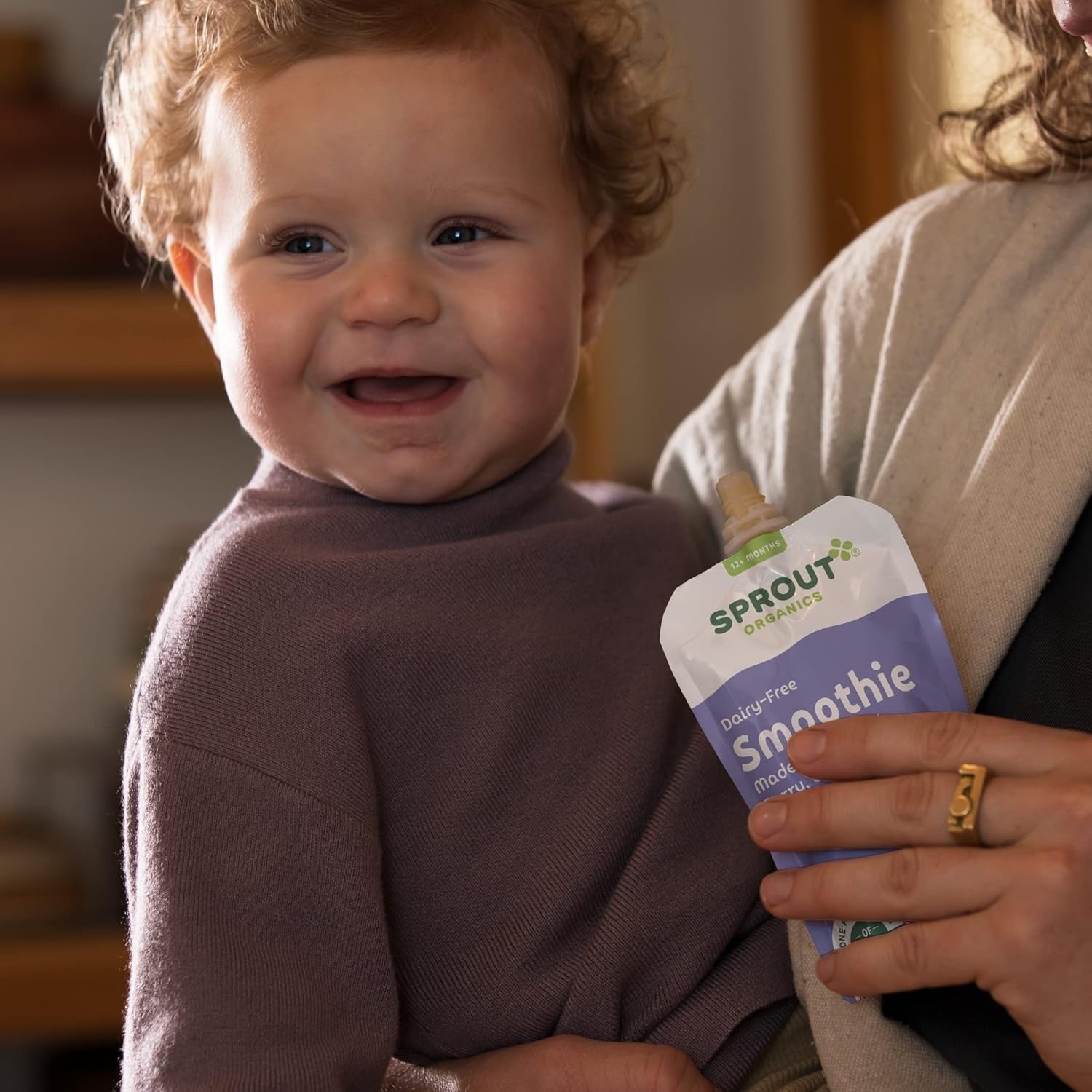 Dairy-Free Smoothie, Berry, Grape, Coconut Milk, Veggies & Flax Seed (12+ Months) (12 Pack)
