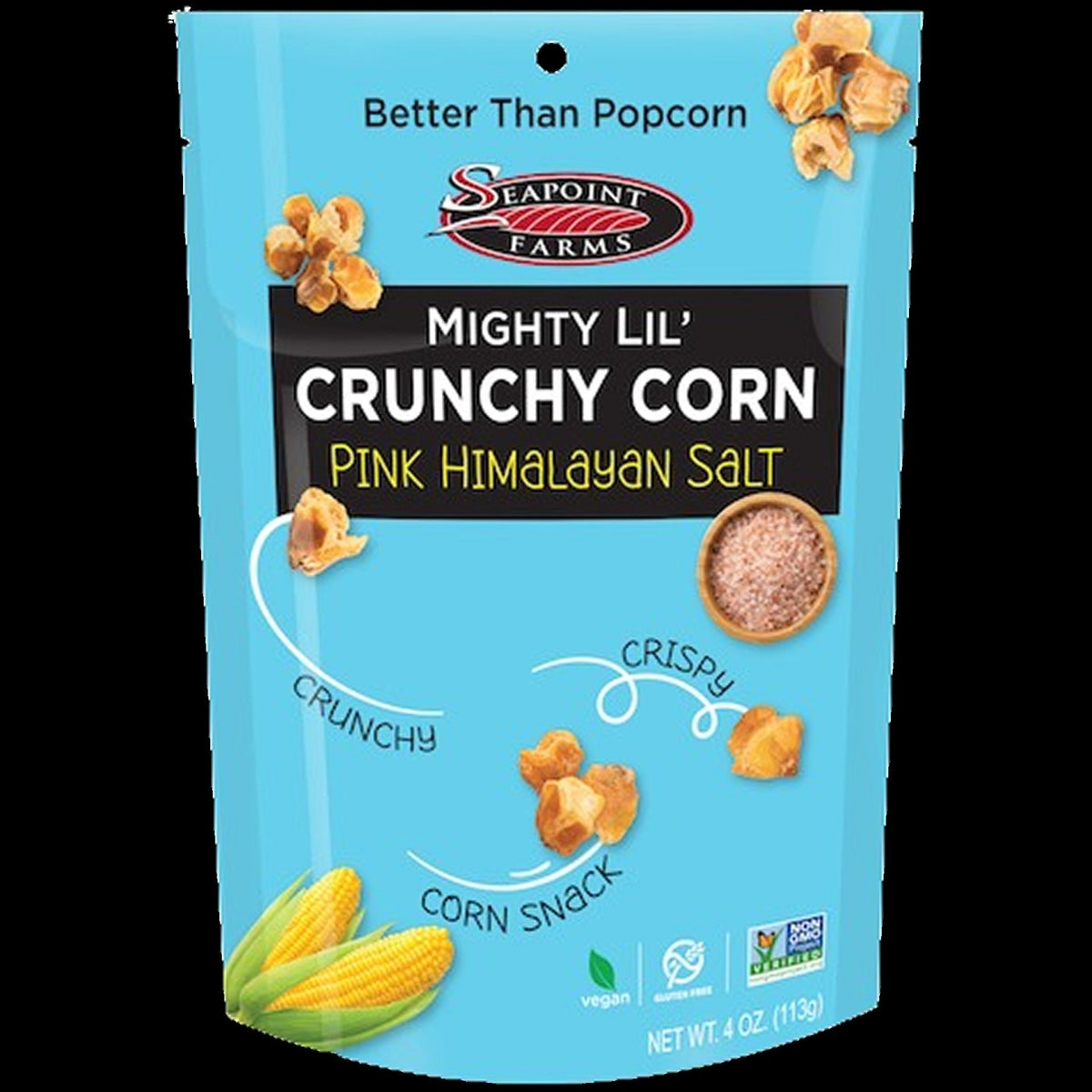 Mighty Lil’ Crunchy Corn, Pink Himalayan Salt