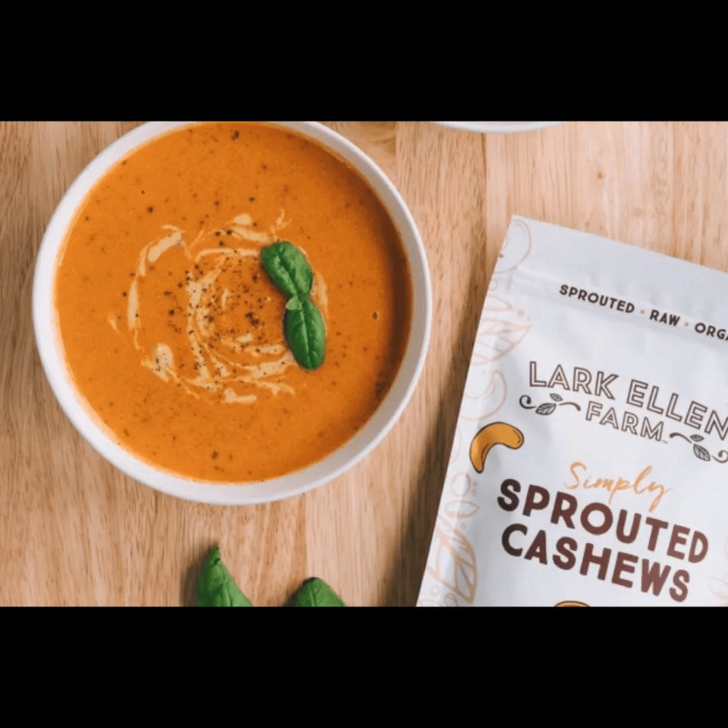 Simply Unsalted Organic Sprouted Cashews