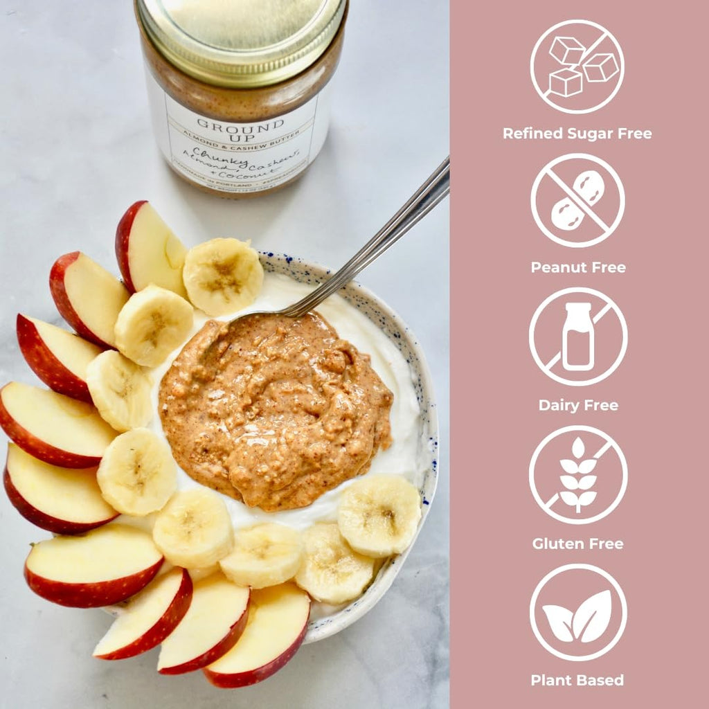 Chunky Almond Cashew & Coconut Nut Butter