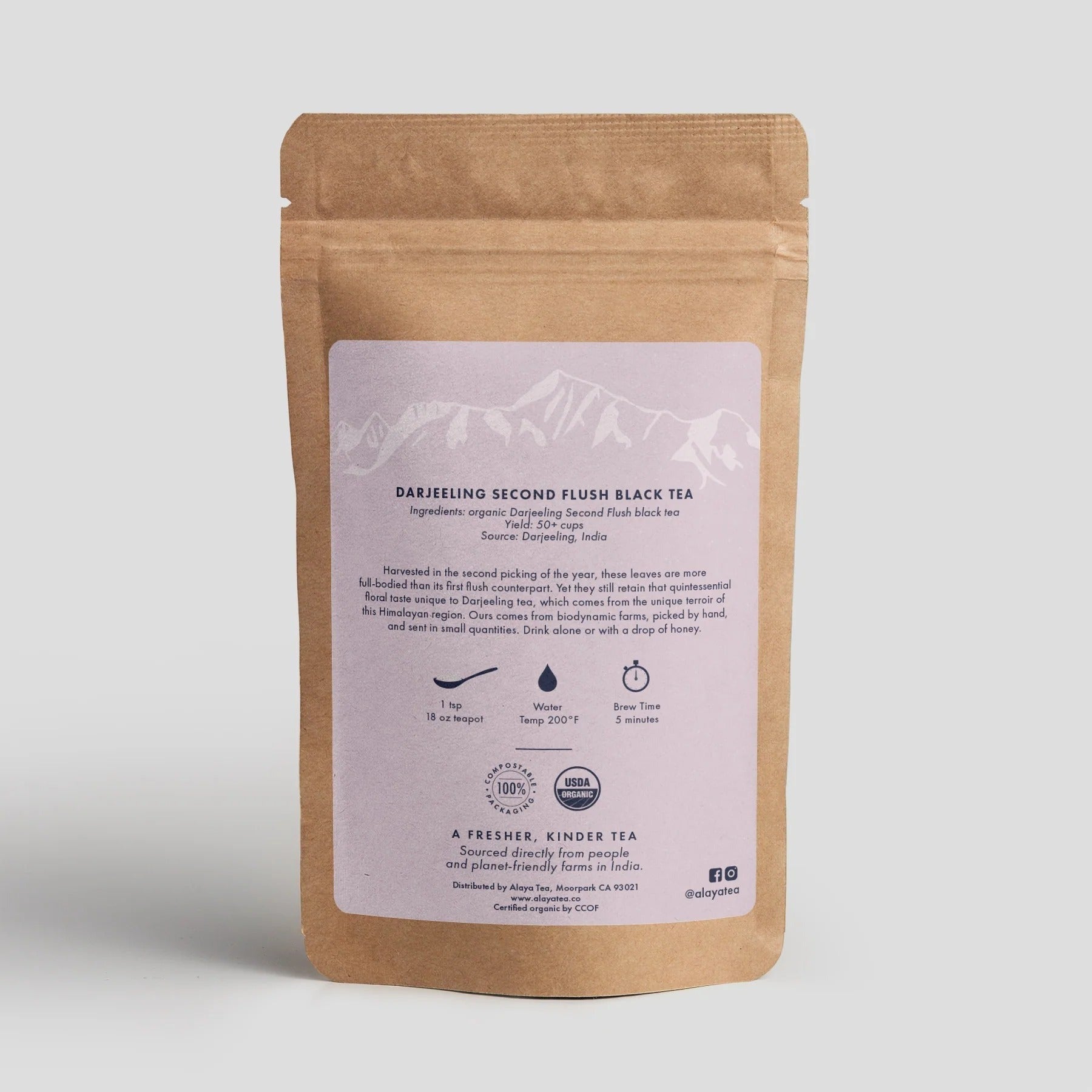 Darjeeling Second Flush Loose Leaf Black Tea