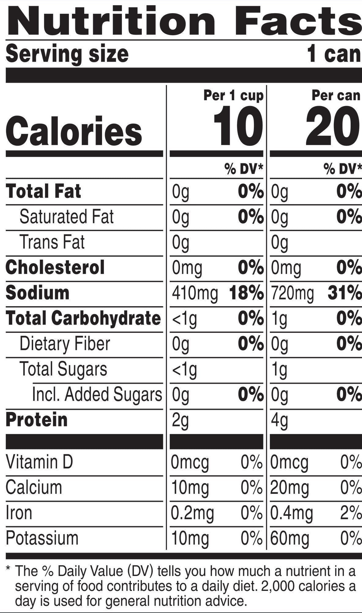 100% Natural 50% Less Sodium Beef Broth