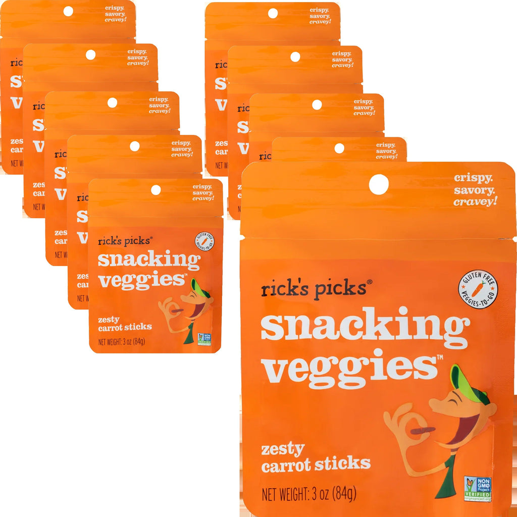 Zesty Carrot Snacking Veggies (10 Pack)