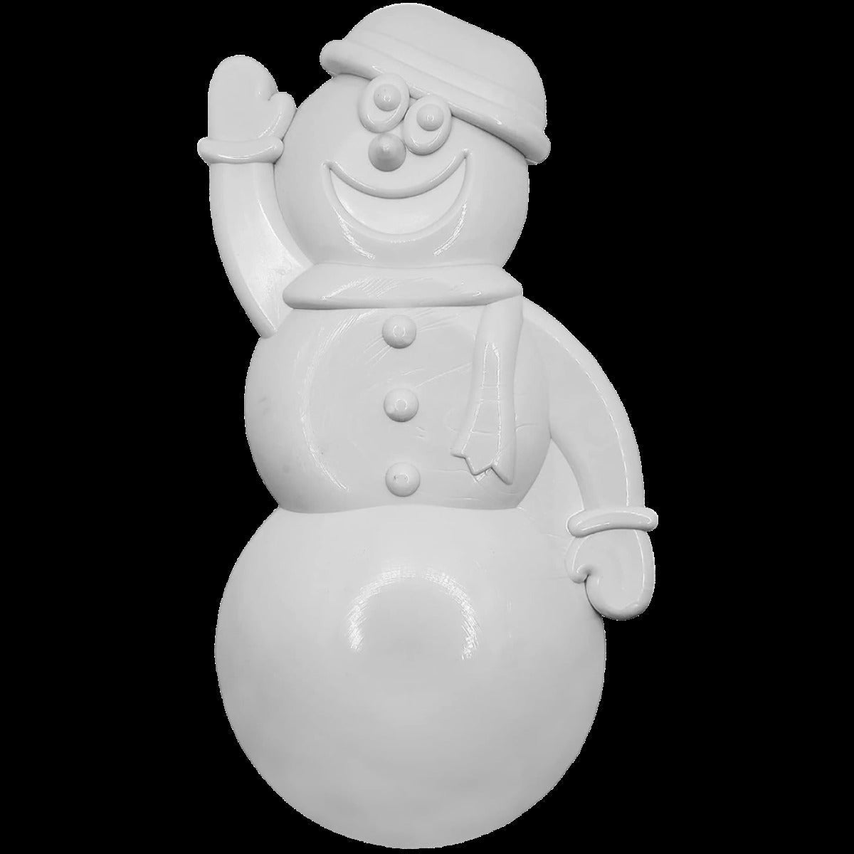 MuttsKickButt Snowman - Durable Dog Chew Toy