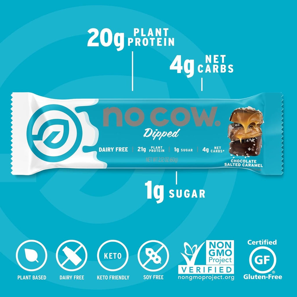 Dipped Protein Bars - Chocolate Salted Caramel (12 CT)